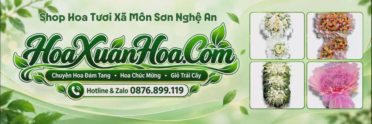 Ảnh bìa Đặt Hoa Tươi Tại Xã Môn Sơn Nghệ An - Dịch Vụ Đặt Hoa Trực Tuyến
