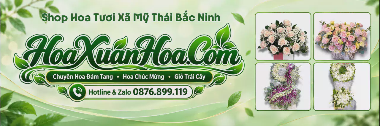 Ảnh bìa Đặt Hoa Tươi Tại Xã Mỹ Thái Bắc Ninh - Tiệm Hoa Nhận Giao Tận Nơi