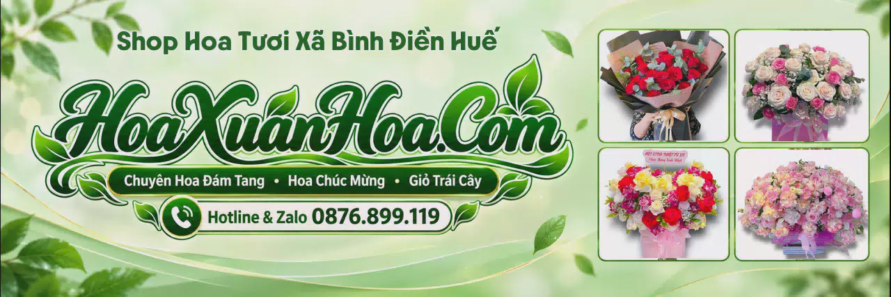 Ảnh bìa Shop Hoa Tươi Tại Xã Bình Điền Huế - Tiệm Hoa Tươi Giao Tận Nhà