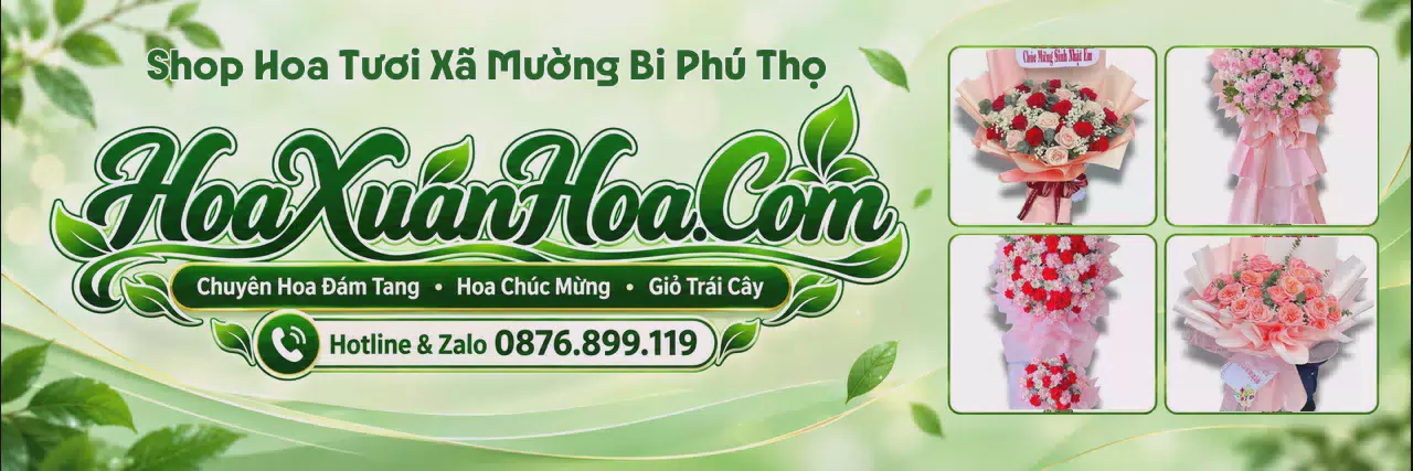 Ảnh bìa Shop Hoa Tươi Tại Xã Mường Bi Phú Thọ - Shop Hoa Giao Nhanh Trong Ngày