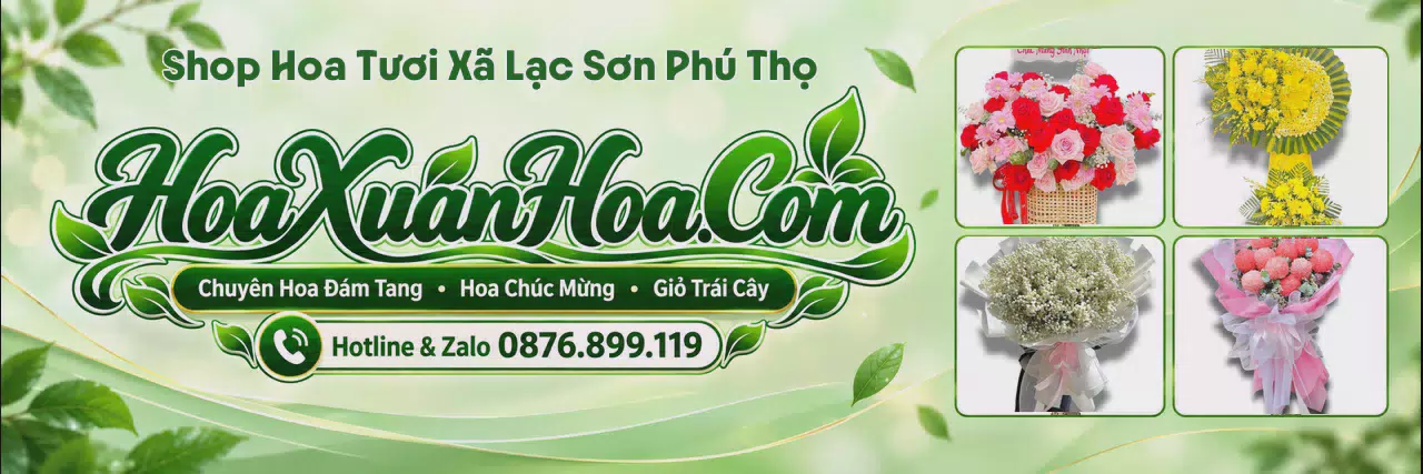 Ảnh bìa Tiệm Hoa Tươi Tại Xã Lạc Sơn Phú Thọ - Đặt Hoa Dễ Dàng Nhanh Chóng