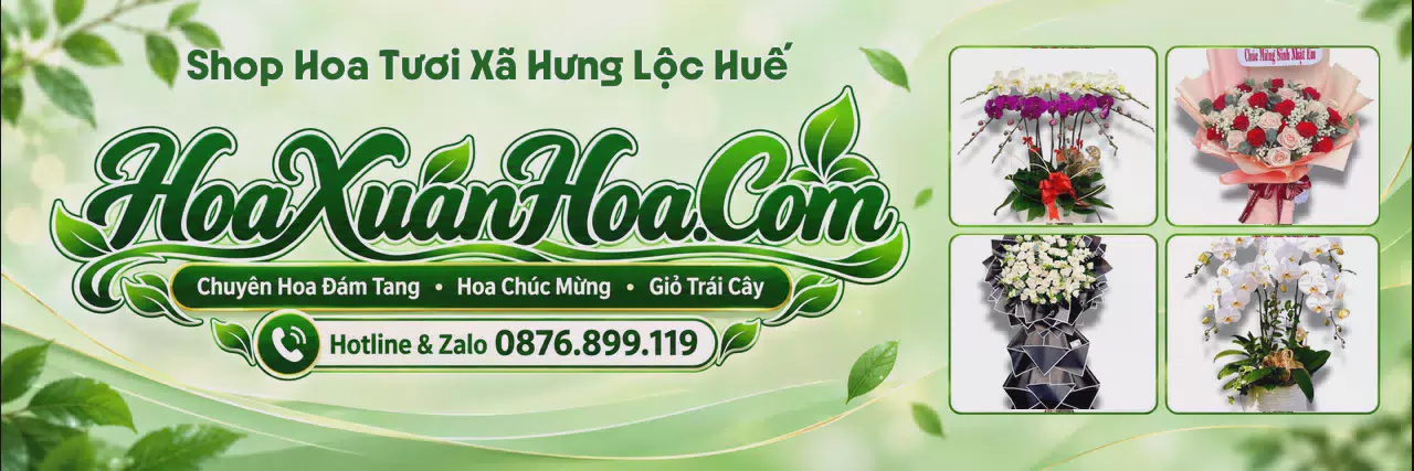 Ảnh bìa Tiệm Hoa Tươi Tại Xã Hưng Lộc Huế - Shop Hoa Tươi Đặt Trực Tuyến