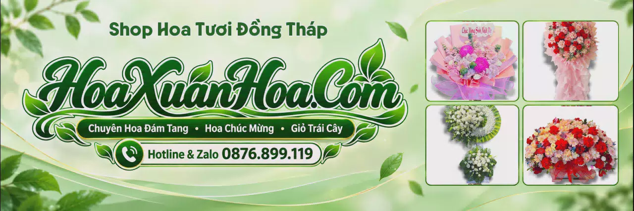 Ảnh bìa Shop Hoa Tươi Tại Đồng Tháp - Tiệm Hoa Giao Nhanh