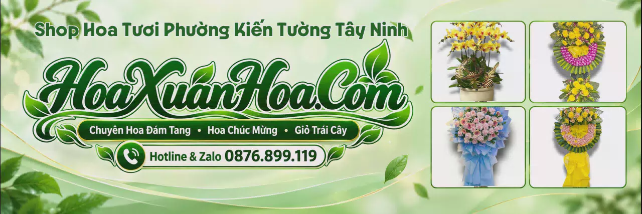 Ảnh bìa Tiệm Hoa Tươi Tại Phường Kiến Tường Tây Ninh - Tiệm Hoa Nhận Giao Tận Nơi