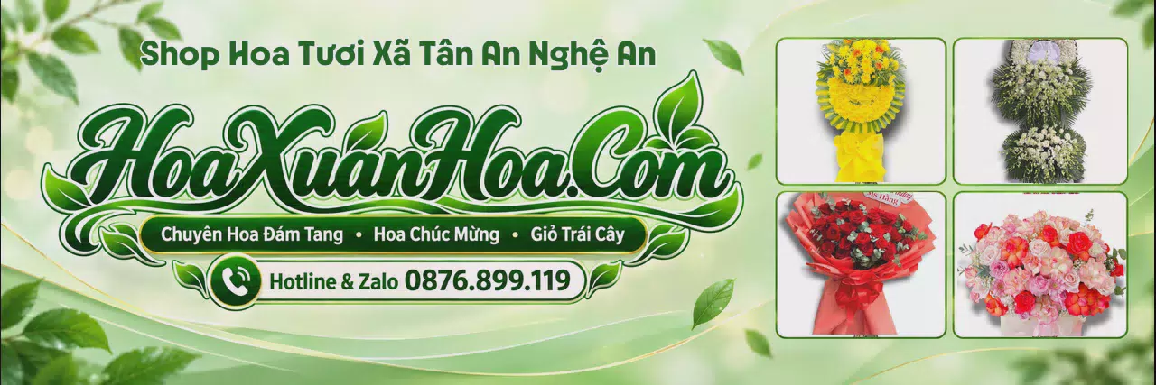 Ảnh bìa Shop Hoa Tươi Tại Xã Tân An Nghệ An - Shop Hoa Tươi Đặt Trực Tuyến