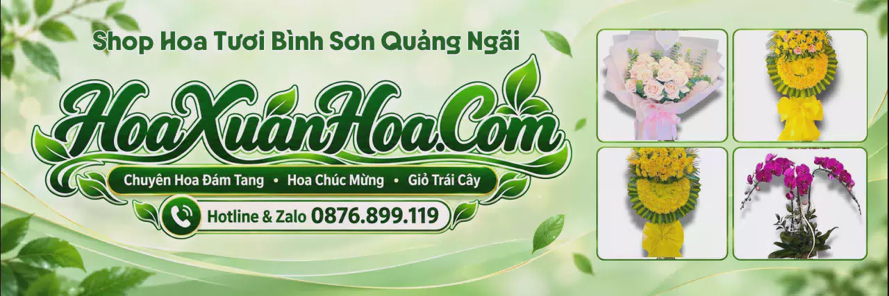 Ảnh bìa Shop Bán Hoa Tươi Tại Bình Sơn Quảng Ngãi - Shop Hoa Tươi Đặt Trực Tuyến