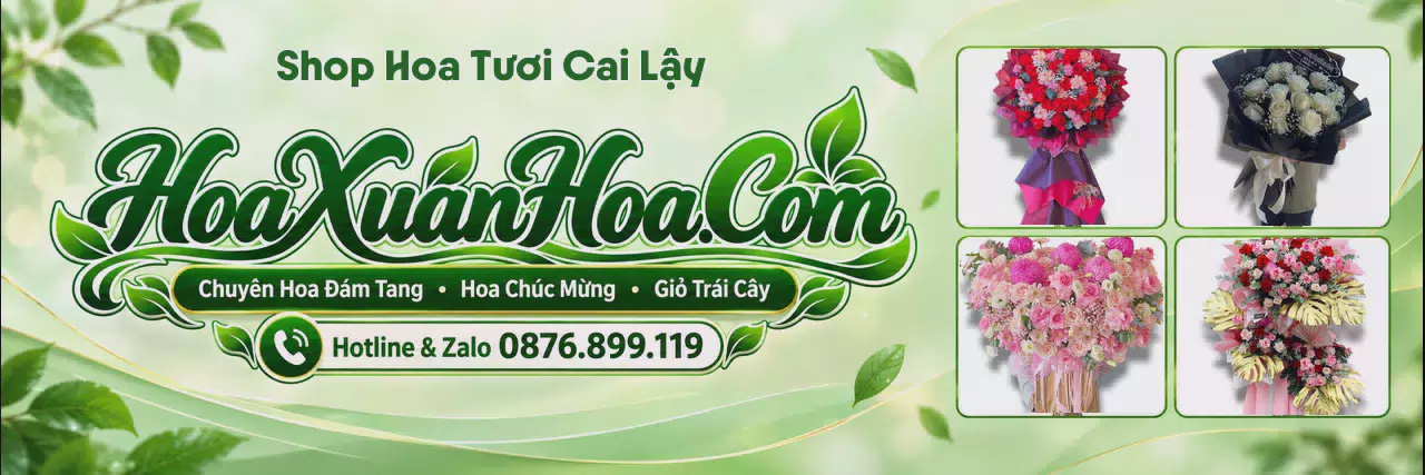 Ảnh bìa Tiệm Hoa Tươi Tại Cai Lậy - Tiệm Hoa Nhận Giao Tận Nơi