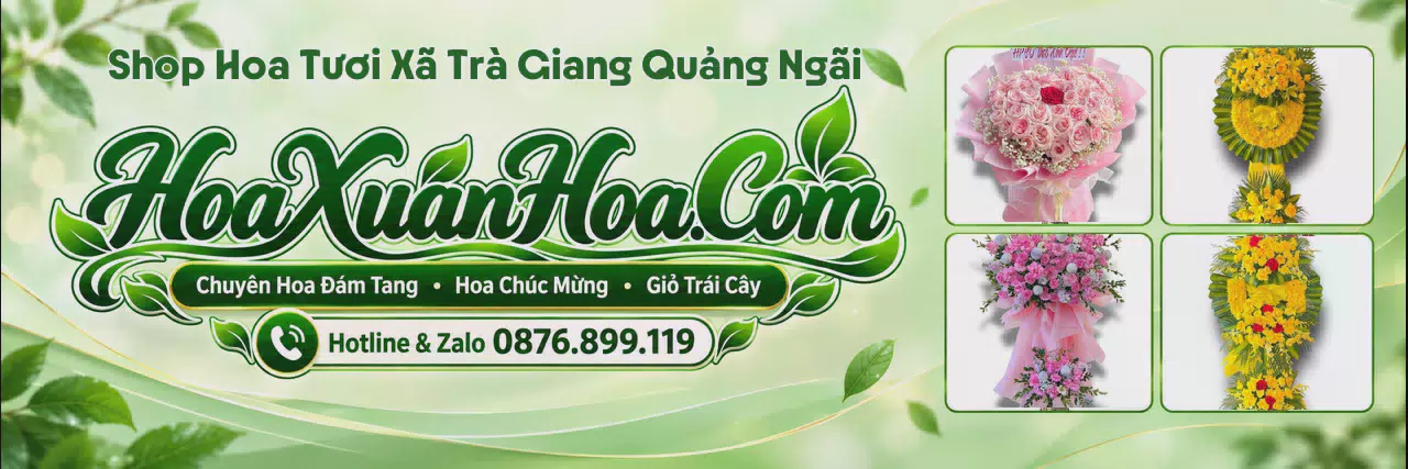 Ảnh bìa Shop Hoa Tươi Tại Xã Trà Giang Quảng Ngãi - Đặt Hoa Nhanh Trong Ngày