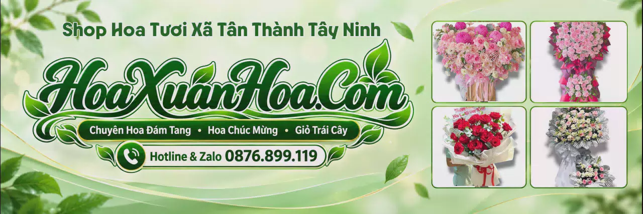 Ảnh bìa Shop Hoa Tươi Tại Xã Tân Thành Tây Ninh - Đặt Hoa Dễ Dàng Nhanh Chóng
