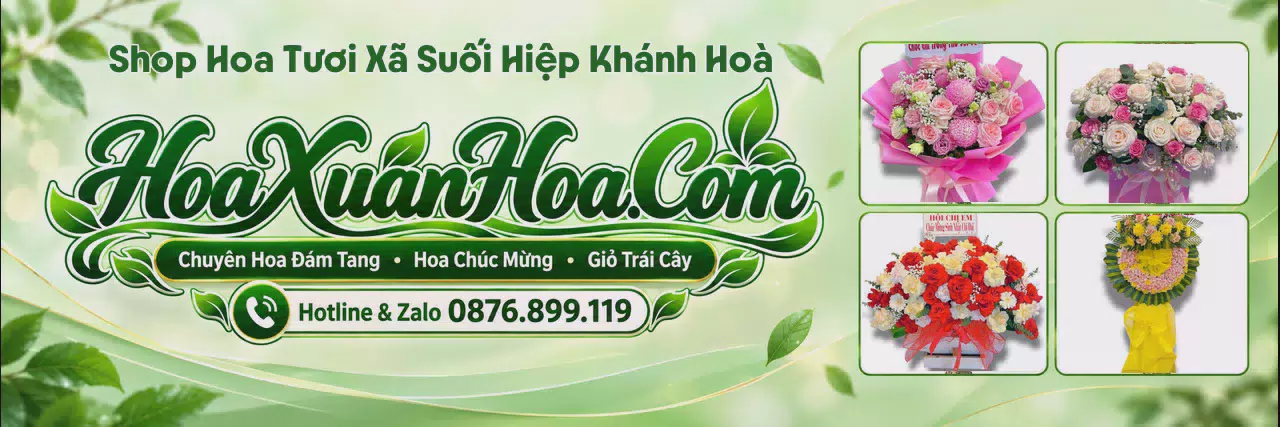 Ảnh bìa Tiệm Hoa Tươi Tại Xã Suối Hiệp Khánh Hoà - Shop Hoa Tươi Đặt Trực Tuyến