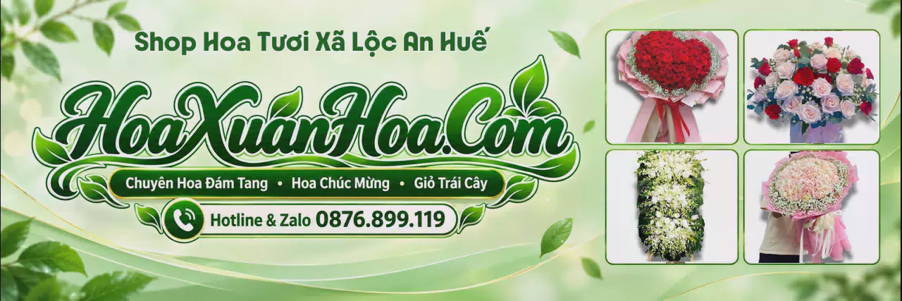 Ảnh bìa Shop Hoa Tươi Tại Xã Lộc An Huế - Dịch Vụ Giao Hoa Tận Nơi