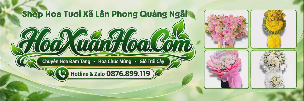 Ảnh bìa Tiệm Hoa Tươi Tại Xã Lân Phong Quảng Ngãi - Shop Hoa Tươi Giao Trong Ngày