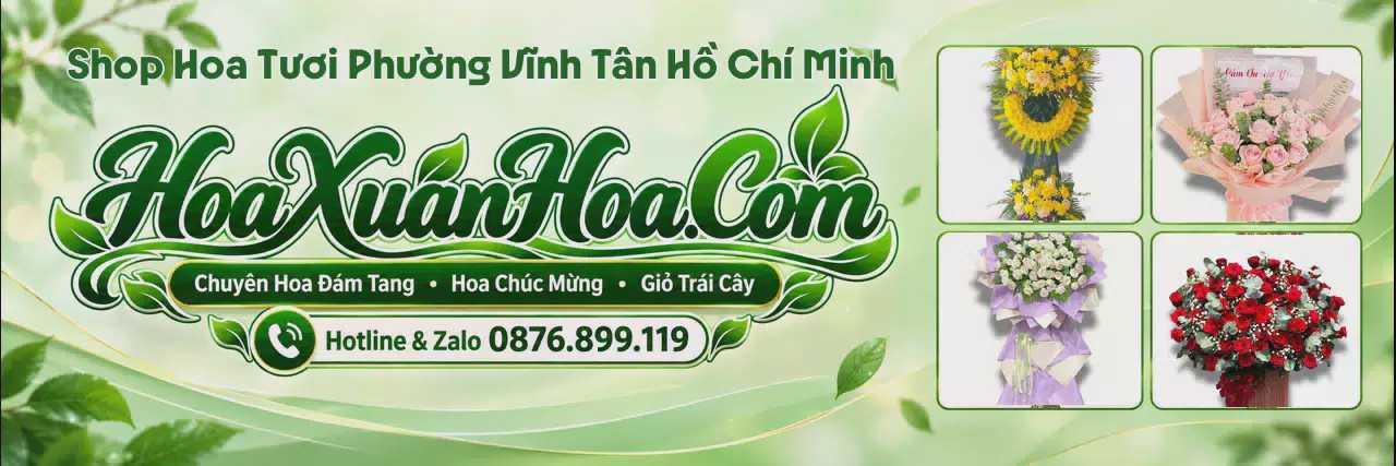 Ảnh bìa Shop Hoa Tươi Tại Phường Vĩnh Tân Hồ Chí Minh - Dịch Vụ Hoa Tươi Giao Nhanh