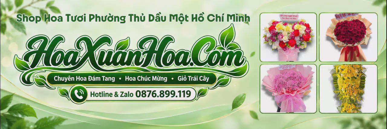 Ảnh bìa Shop Bán Hoa Tươi Tại Phường Thủ Dầu Một Hồ Chí Minh - Giao Hoa Nhanh Trong 2 Giờ