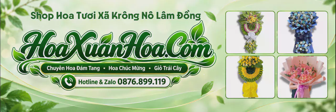 Ảnh bìa Shop Bán Hoa Tươi Tại Xã Krông Nô Lâm Đồng - Shop Hoa Online Uy Tín