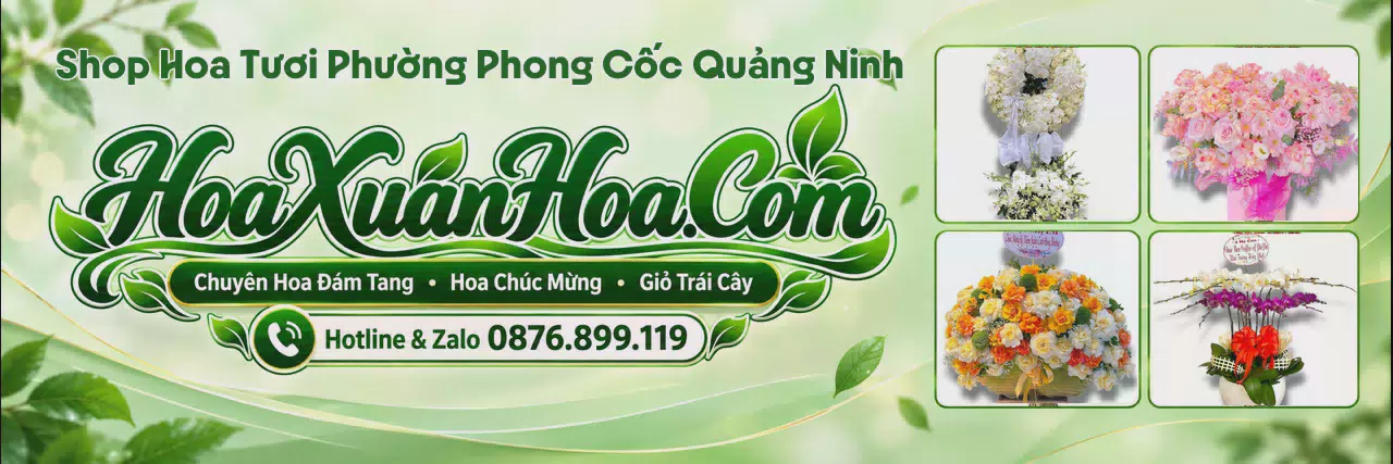 Ảnh bìa Tiệm Hoa Tươi Tại Phường Phong Cốc Quảng Ninh - Đặt Hoa Tươi Trực Tuyến