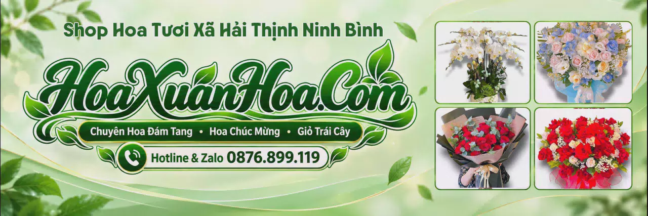 Ảnh bìa Shop Hoa Tươi Tại Xã Hải Thịnh Ninh Bình - Dịch Vụ Đặt Hoa Trực Tuyến