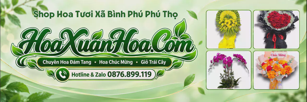 Ảnh bìa Shop Bán Hoa Tươi Tại Xã Bình Phú Phú Thọ - Tiệm Hoa Tươi Giao Tận Nhà