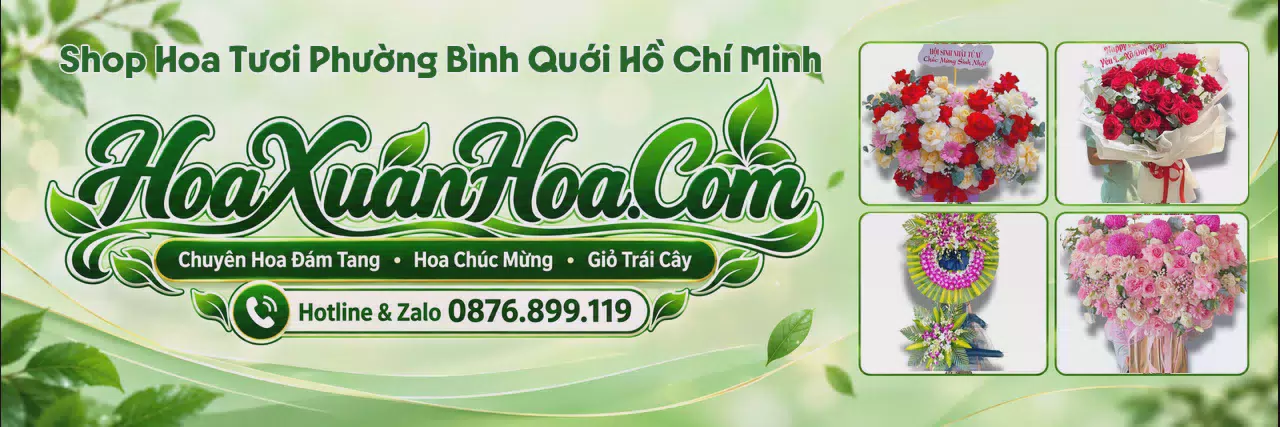 Ảnh bìa Tiệm Hoa Tươi Tại Phường Bình Quới Hồ Chí Minh - Shop Hoa Tươi Đặt Trực Tuyến