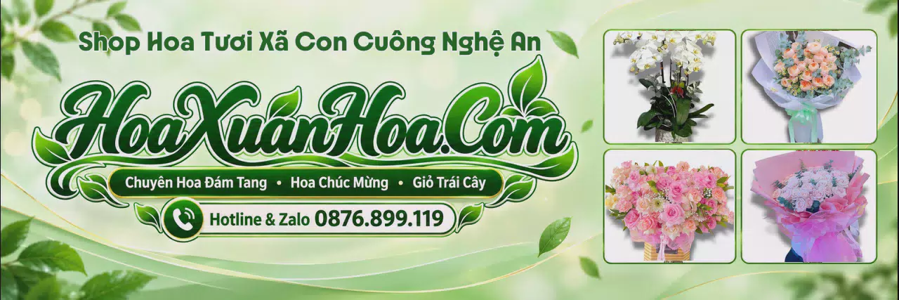 Ảnh bìa Shop Hoa Tươi Tại Xã Con Cuông Nghệ An - Tiệm Hoa Tươi Giao Nhanh