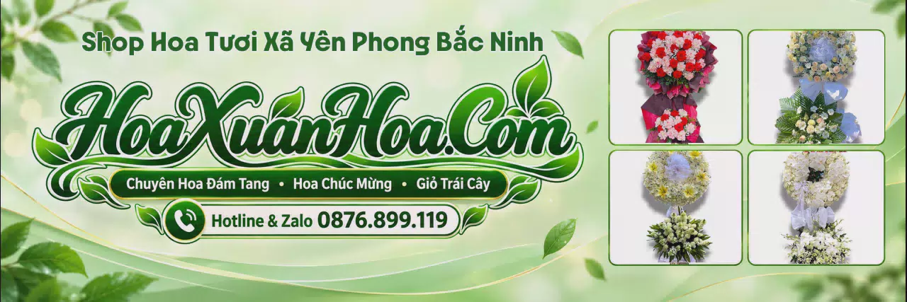 Ảnh bìa Đặt Hoa Tươi Tại Xã Yên Phong Bắc Ninh - Shop Hoa Tươi Đặt Trực Tuyến