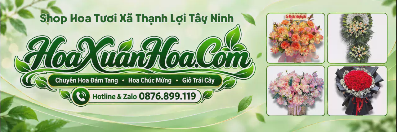 Ảnh bìa Đặt Hoa Tươi Tại Xã Thạnh Lợi Tây Ninh - Đặt Hoa Online Giao Tận Nhà