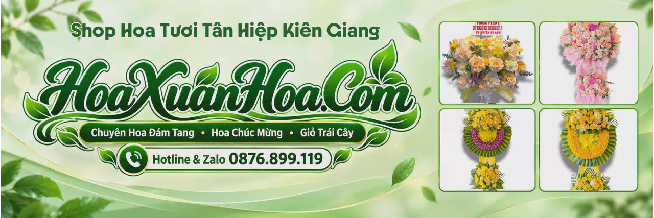 Ảnh bìa Đặt Hoa Tươi Tại Tân Hiệp Kiên Giang - Shop Hoa Giao Tận Nhà