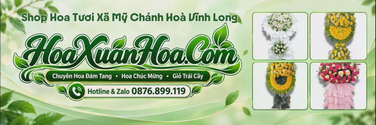 Ảnh bìa Shop Hoa Tươi Tại Xã Mỹ Chánh Hoà Vĩnh Long - Giao Hoa Tận Địa Chỉ