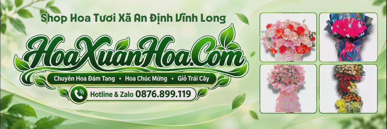 Ảnh bìa Cửa Hàng Bán Hoa Tươi Tại Xã An Định Vĩnh Long - Đặt Hoa Nhanh Trong Ngày
