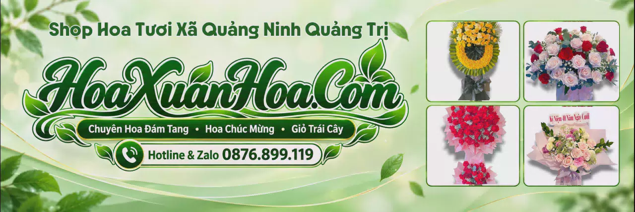 Ảnh bìa Đặt Hoa Tươi Tại Xã Quảng Ninh Quảng Trị - Đặt Hoa Tươi Giao Tận Nơi