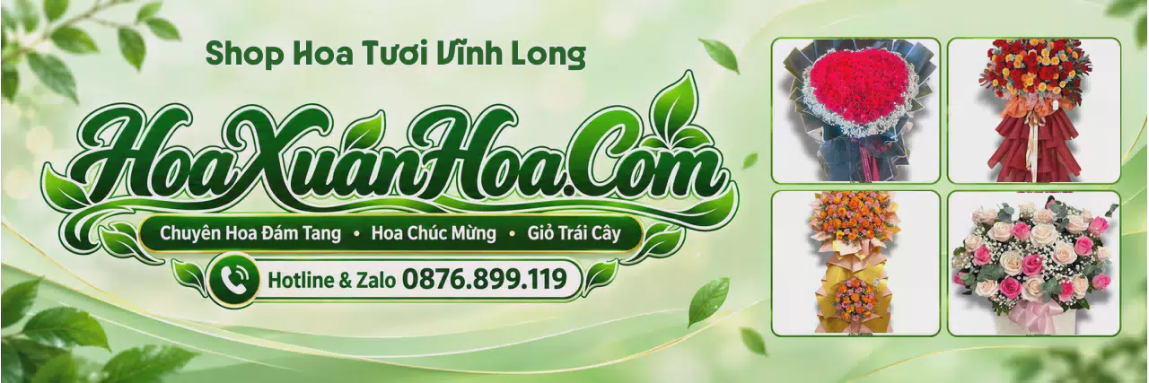 Ảnh bìa Shop Hoa Tươi Tại Vĩnh Long - Giao Hoa Nhanh Trong 2 Giờ