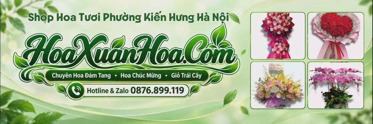 Ảnh bìa Tiệm Hoa Tươi Tại Phường Kiến Hưng Hà Nội - Dịch Vụ Đặt Hoa Trực Tuyến