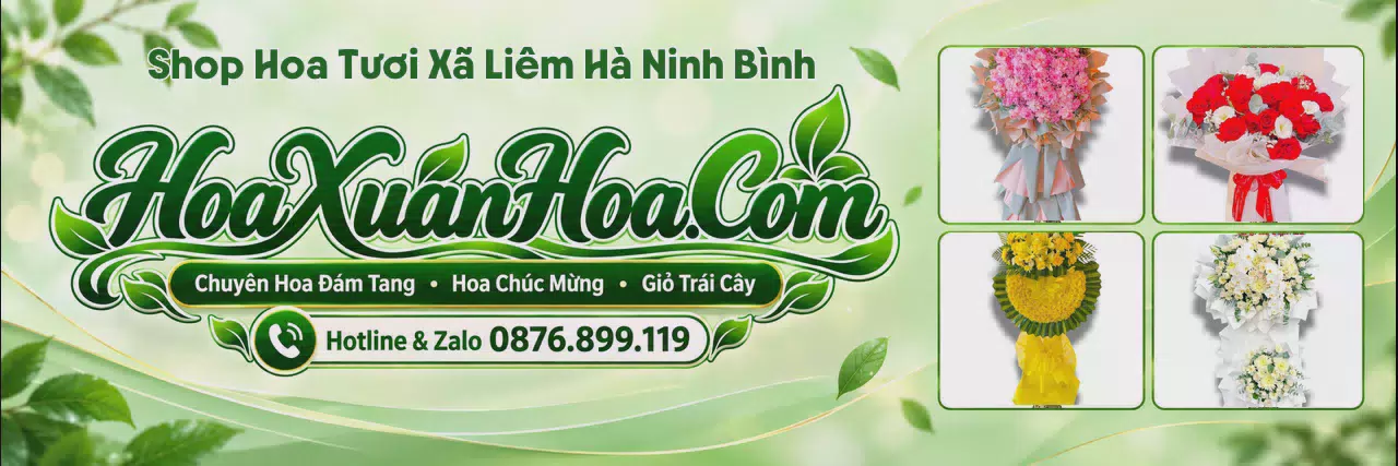 Ảnh bìa Tiệm Hoa Tươi Tại Xã Liêm Hà Ninh Bình - Tiệm Hoa Giao Nhanh