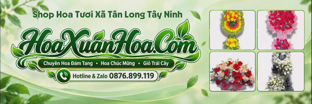 Ảnh bìa Đặt Hoa Tươi Tại Xã Tân Long Tây Ninh - Tiệm Hoa Giao Hoa Tận Nhà