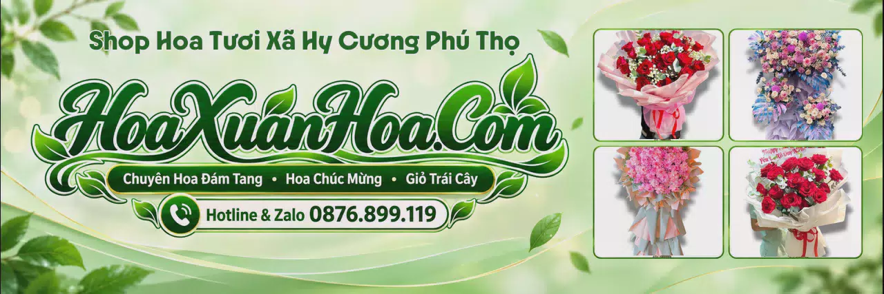 Ảnh bìa Đặt Hoa Tươi Tại Xã Hy Cương Phú Thọ - Đặt Hoa Tươi Giao Tận Nơi