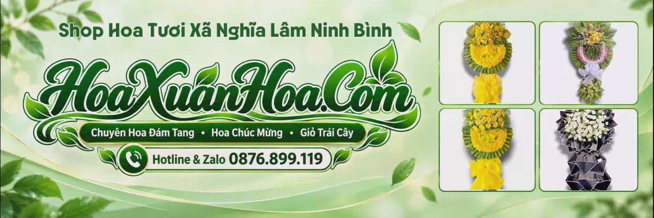 Ảnh bìa Đặt Hoa Tươi Tại Xã Nghĩa Lâm Ninh Bình - Shop Hoa Nhận Đơn Online