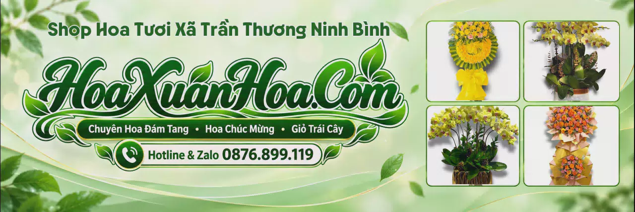 Ảnh bìa Shop Bán Hoa Tươi Tại Xã Trần Thương Ninh Bình - Đặt Hoa Online Giao Tận Nhà