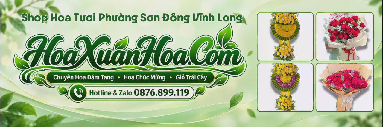 Ảnh bìa Shop Hoa Tươi Tại Phường Sơn Đông Vĩnh Long - Shop Hoa Giao Tận Nhà