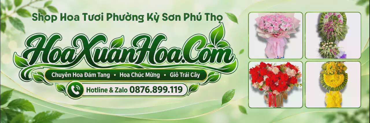Ảnh bìa Shop Hoa Tươi Tại Phường Kỳ Sơn Phú Thọ - Tiệm Hoa Nhận Giao Tận Nơi