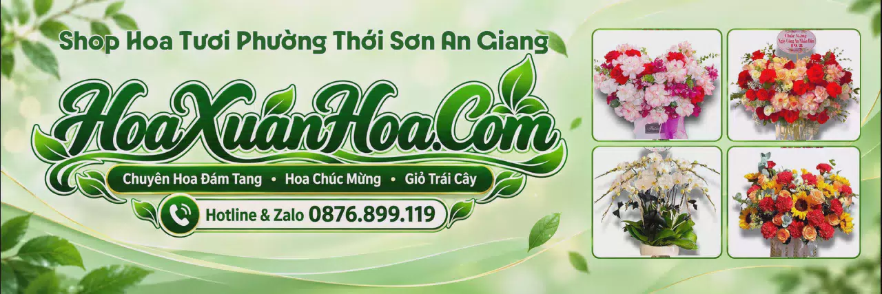 Ảnh bìa Tiệm Hoa Tươi Tại Phường Thới Sơn An Giang - Tiệm Hoa Tươi Gần Đây