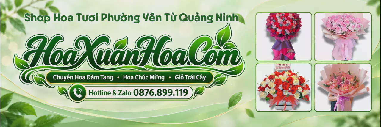 Ảnh bìa Cửa Hàng Hoa Tươi Tại Phường Yên Tử Quảng Ninh - Tiệm Hoa Tươi Giao Nhanh