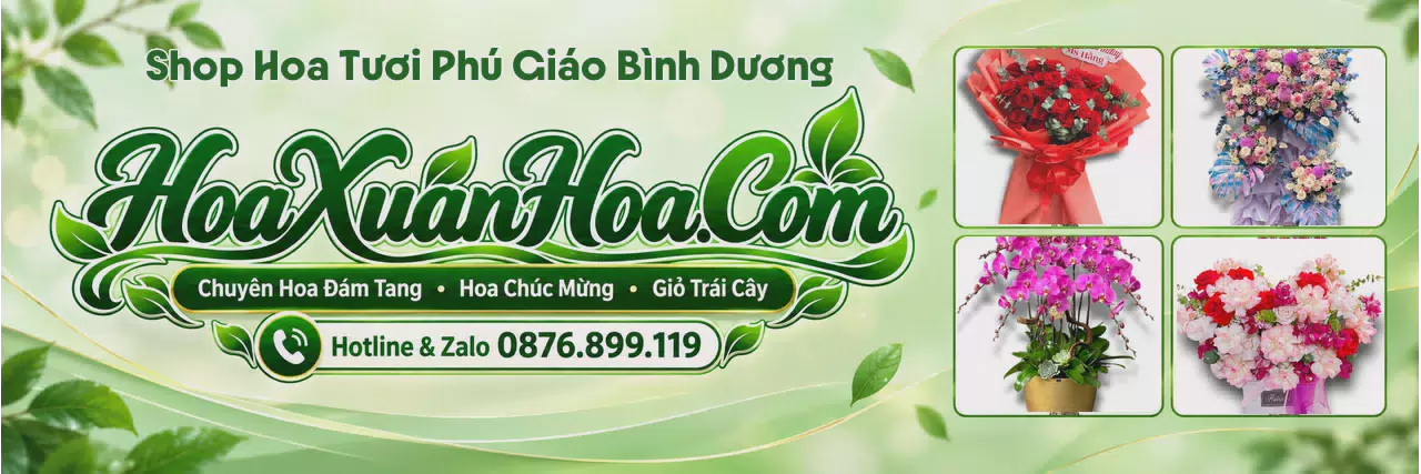 Ảnh bìa Cửa Hàng Bán Hoa Tươi Tại Phú Giáo Bình Dương - Đặt Hoa Online Giao Nhanh