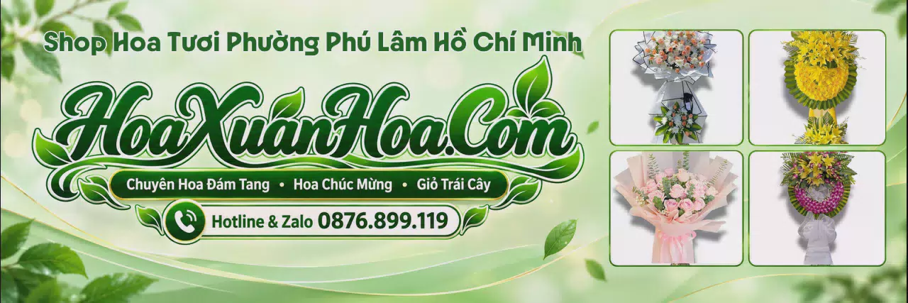 Ảnh bìa Cửa Hàng Bán Hoa Tươi Tại Phường Phú Lâm Hồ Chí Minh - Tiệm Hoa Tươi Giao Nhanh