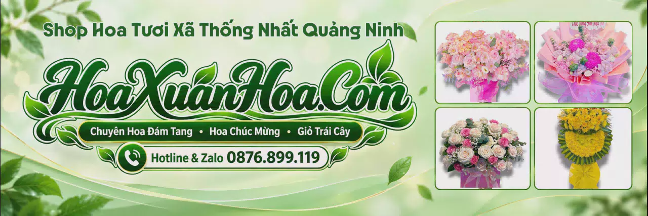 Ảnh bìa Shop Hoa Tươi Tại Xã Thống Nhất Quảng Ninh - Đặt Hoa Tươi Nhanh Chóng