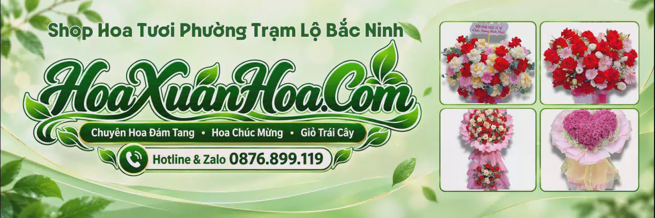Ảnh bìa Shop Hoa Tươi Tại Phường Trạm Lộ Bắc Ninh - Giao Hoa Tận Địa Chỉ