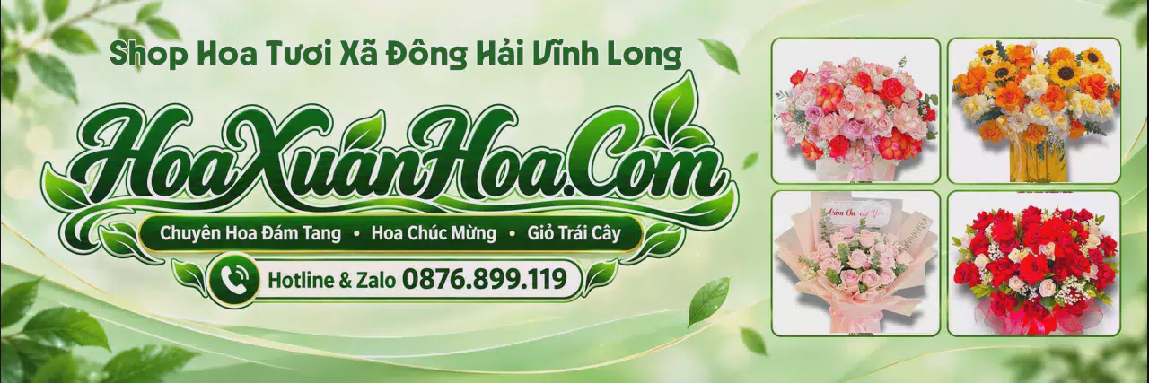 Ảnh bìa Shop Hoa Tươi Tại Xã Đông Hải Vĩnh Long - Nhận Đặt Hoa Online