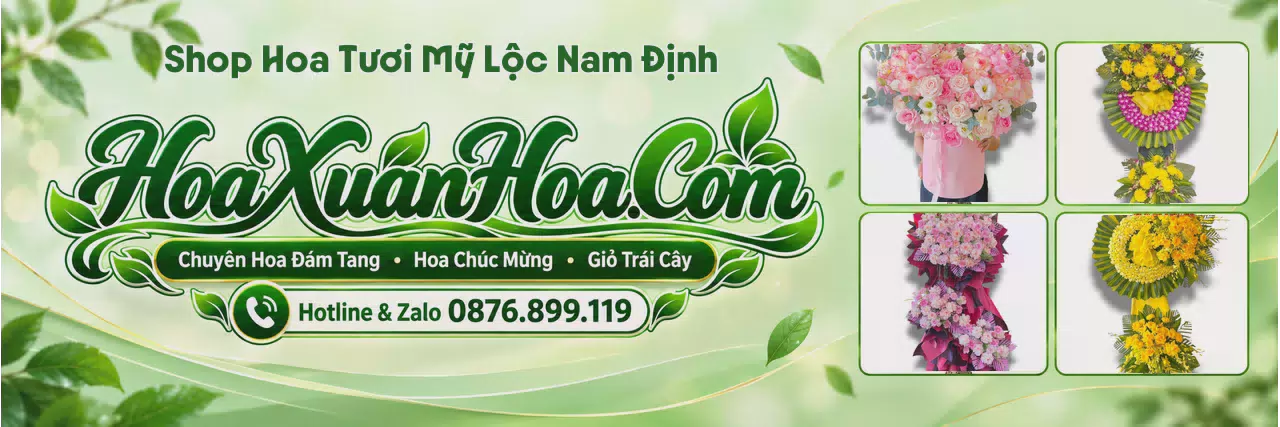 Ảnh bìa Shop Bán Hoa Tươi Tại Mỹ Lộc Nam Định - Đặt Hoa Nhanh Trong Ngày
