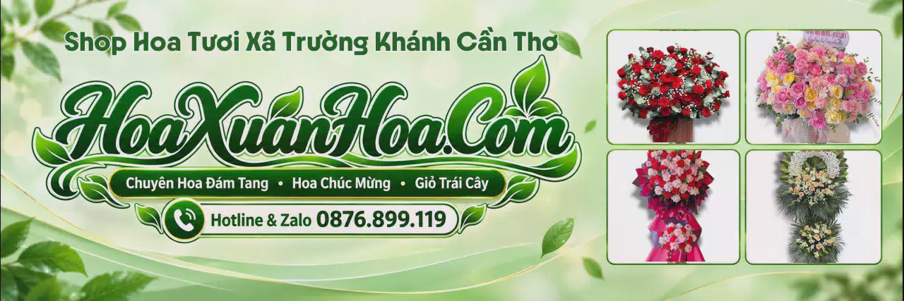 Ảnh bìa Tiệm Hoa Tươi Tại Xã Trường Khánh Cần Thơ - Tiệm Hoa Tươi Gần Đây