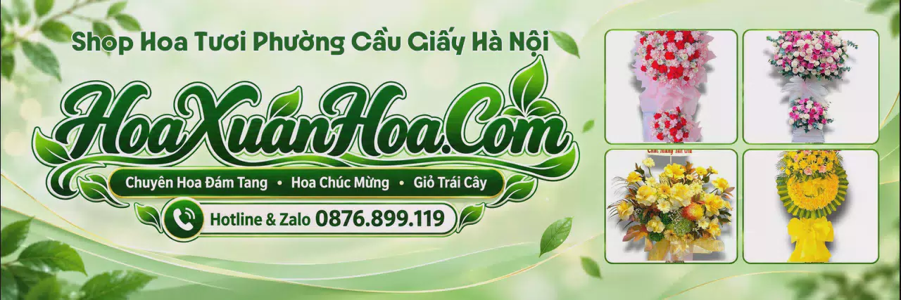 Ảnh bìa Shop Bán Hoa Tươi Tại Phường Cầu Giấy Hà Nội - Tiệm Hoa Tươi Gần Đây
