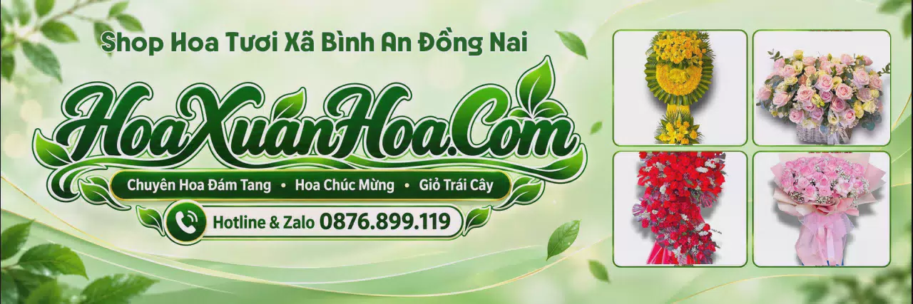Ảnh bìa Shop Hoa Tươi Tại Xã Bình An Đồng Nai - Đặt Hoa Online Giao Nhanh